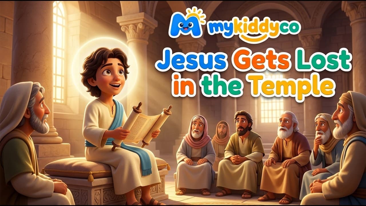 Jesus Gets Lost in the Temple | Bible Story for Kids |Bible Stories | Bedtime Bible Stories for Kids