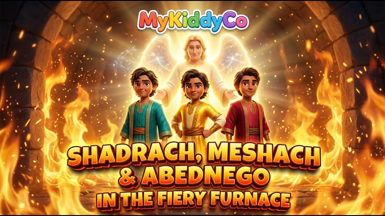 Shadrach, Meshach & Abednego | Fiery Furnace Bible Story for Kids