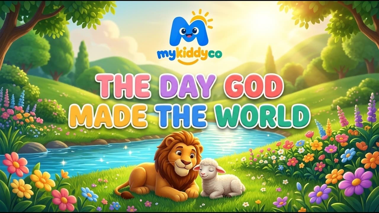The Creation Story for Kids 🌍 | How God Made the World in 7 Days | Bible Stories for Kids